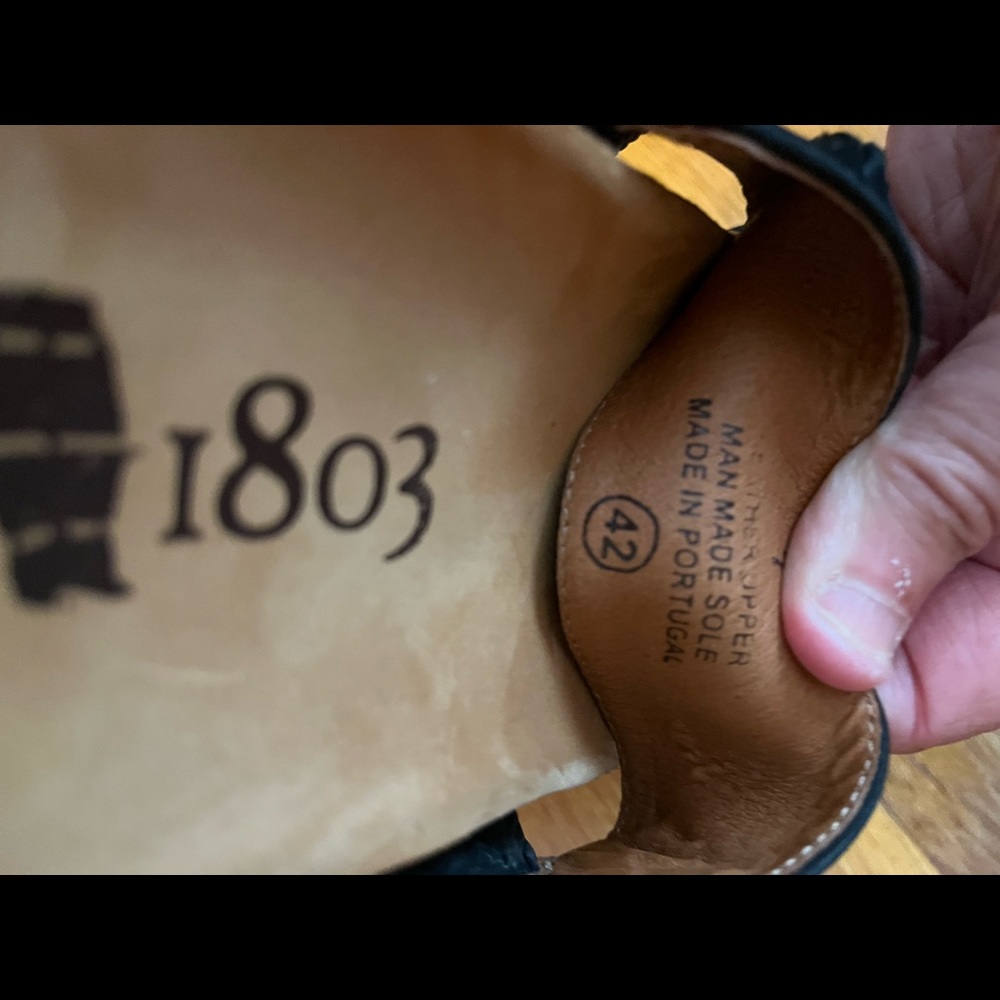 1803 black sandals - Picture 5 of 7